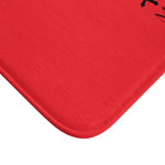 Bath Mat Great Commission Black Red