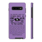 Phone Cases Saint Black Lavender