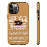 Phone Cases Saint White Light Brown