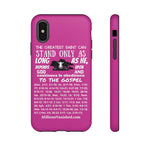 Phone Cases Saint White Hot Pink