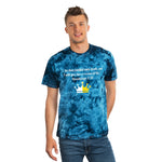 T-Shirt Adult Unisex Tie-Dye Crystal Crown