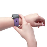 Watch Band Logo Site Black Lavender