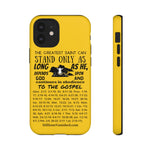 Phone Cases Saint Black Yellow