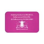 Bath Mat Great Commission White Hot Pink