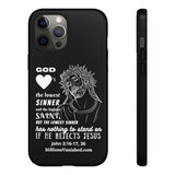 Phone Cases Sinner White Black