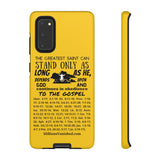 Phone Cases Saint Black Yellow