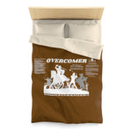 Blanket Comforter - Overcomer White Brown