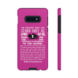 Phone Cases Saint White Hot Pink