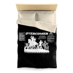 Blanket Comforter - Overcomer White Black