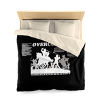 Blanket Comforter - Overcomer White Black