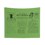 Tapestries (Indoor Wall) Revelation Salvation Black Light Green