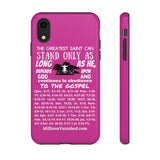 Phone Cases Saint White Hot Pink