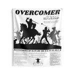 Tapestries (Indoor Wall) Overcomer Black White