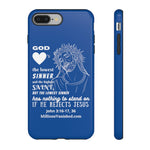 Phone Cases Sinner White Navy