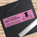 Stickers Bumper - Revelation 1:3 Logo Black Pink