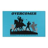 Rug Overcomer Black Teal