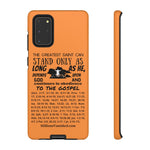 Phone Cases Saint Black Tangerine