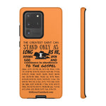 Phone Cases Saint Black Tangerine