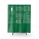 Shower Curtain - Revelation Salvation White Green