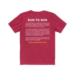 T-Shirt Adult Unisex Run To Win Race