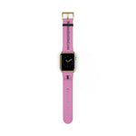 Watch Band Logo Site Black Pink