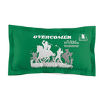 Pillow Sham Overcomer White Green