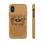 Phone Cases Saint Black Light Brown