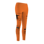 Leggings Saint Sinner Logo Rev. 1:3 Black Orange