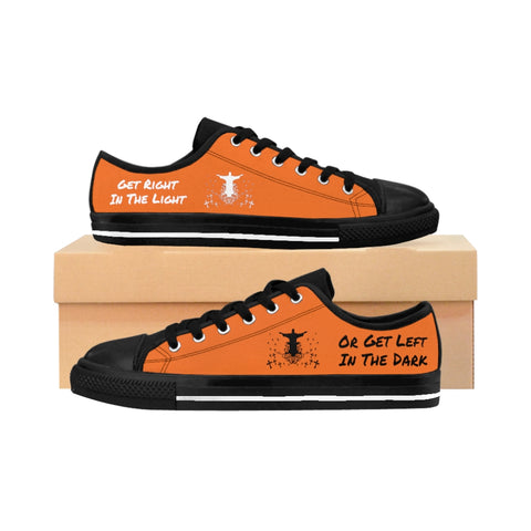 Shoes - Men's Sneakers Right In Light Orange