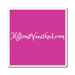 Magnets - Logo White Hot Pink 2 Site