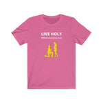 T-Shirt Adult Unisex Abstain From Fornication-Live Holy