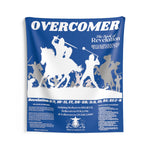 Tapestries (Indoor Wall) Overcomer White Navy