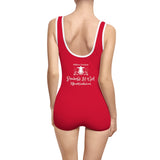 Swimsuit - Women's Vintage Red
