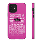 Phone Cases Saint White Hot Pink