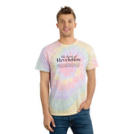 T-Shirt Adult Unisex Tie-Dye Spiral Revelation Outlined