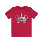 T-Shirt Adult Unisex Run To Win Crown