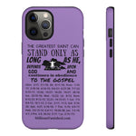 Phone Cases Saint Black Lavender