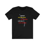 T-Shirt Adult Unisex Repent-1 Minute Till Midnight