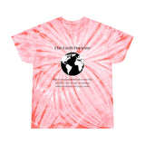 T-Shirt Adult Unisex Tie-Dye Cyclone Flat Earth Scriptures 240+