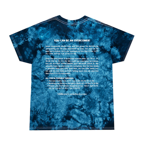 T-Shirt Adult Unisex Tie-Dye Crystal You Can Overcome