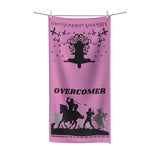 Towel Bath Overcome Black Pink