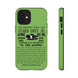 Phone Cases Saint Black Light Green