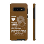 Phone Cases Sinner White Brown