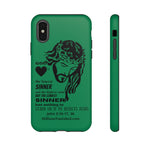 Phone Cases Sinner Black Green