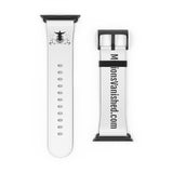 Watch Band Logo Site Black White