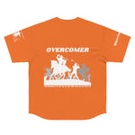 Shirt Men's Baseball Jersey Overcomer Orange