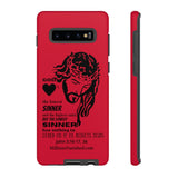 Phone Cases Sinner Black Red