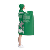 Blanket Hooded Overcomer White Green