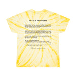 T-Shirt Adult Unisex Tie-Dye Cyclone You Can Overcome