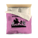 Blanket Comforter - Overcomer Black Pink